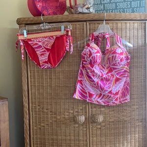 Leilani 2 piece tankini swimsuit